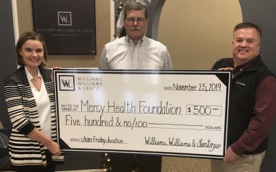 WWL Presents Donation to Mercy Health Foundation